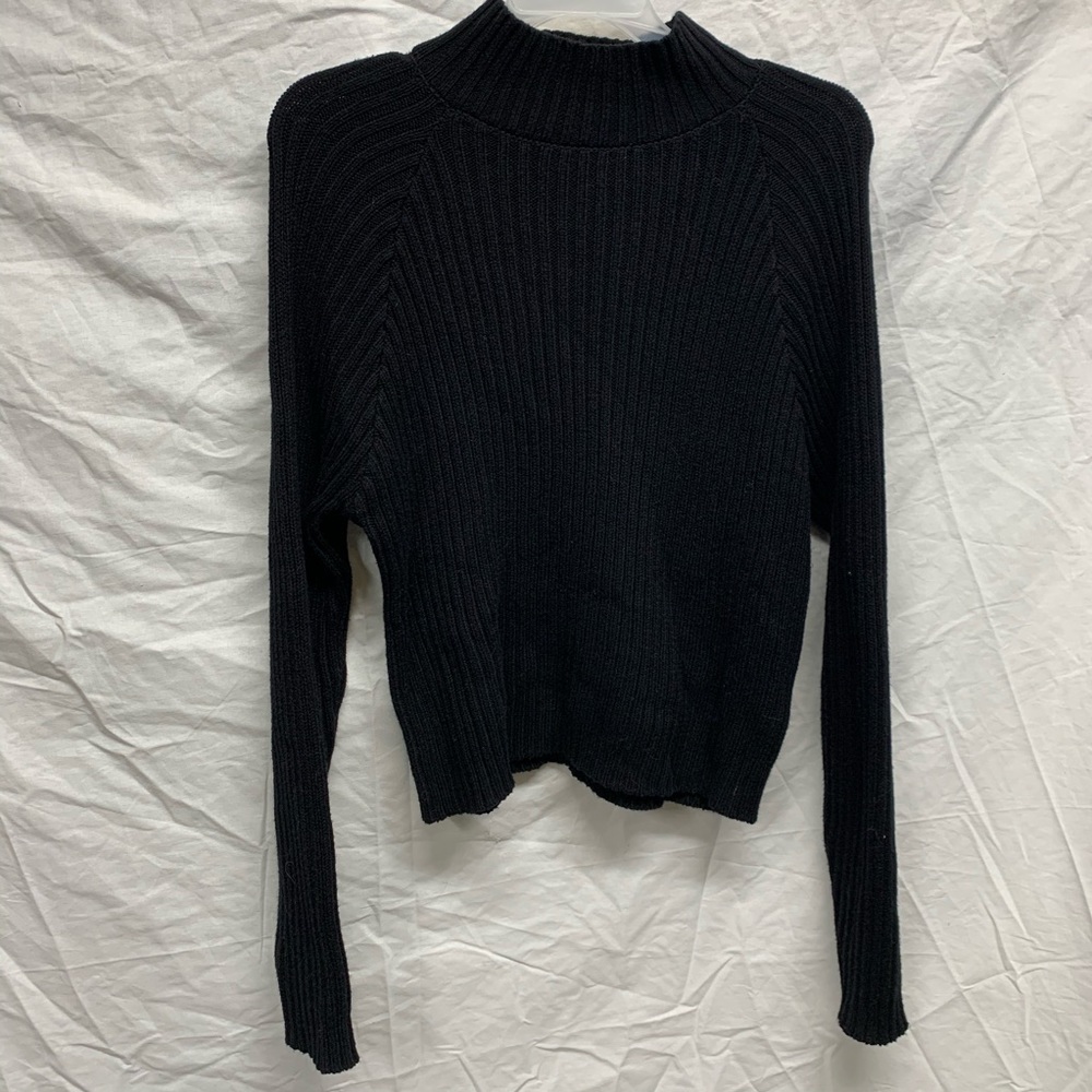 Black Turtle Neck Sweater